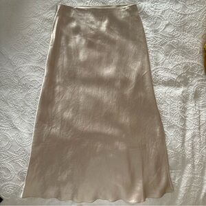 Babaton satin skirt